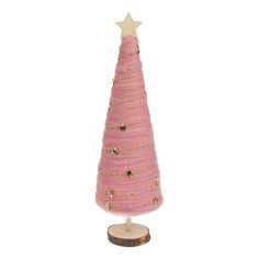 Новогодняя фигурка Елка 12x12x40 см No Brand