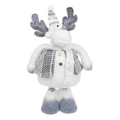 Новогодняя фигурка Олень 48x37x94 см No Brand