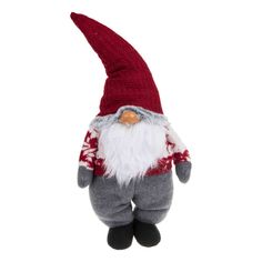 Новогодняя фигурка Гном 25х20х48 см No Brand