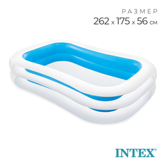 Надувной бассейн Intex Семейный 56483NP 262х175х56 см