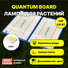 Светильник для растений Growland QB240 240 ватт, диоды LM301B