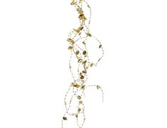 Световая гирлянда новогодняя Kaemingk Золотые листья 483850 0,9 м белый теплый