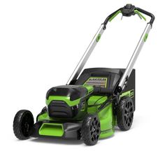 Газонокосилка самоходная, аккумуляторная Greenworks GD60LM51SP, 60V, 51 см, бесщеточная, б