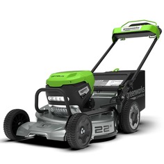 Аккумуляторная газонокосилка Greenworks LM221S без АКБ и ЗУ