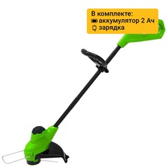 Триммер аккумуляторный Grenworks G24LT25 24v,25см, c АКБ 2А/ч и ЗУ 2107207SA Greenworks