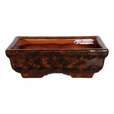 Цветочный горшок Бонсай №2 2,5 л 1 шт. коричневый No Brand