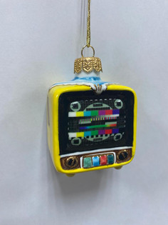 Елочная игрушка Телевизор, , 1 шт, 102002438089 No Brand