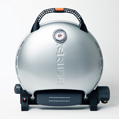 Портативный газовый гриль O-GRILL 700T bicolor black-silver + адаптер А