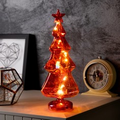 Елка янтарная Luazon Lighting, свечение тёплое белое