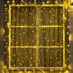 Luazon Lighting Гирлянда «Занавес» 2 x 3 м, IP65, УМС, темная нить каучук, 760 LED, свечен