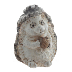 Фигурка декоративная Ёжик Remeco, камень иск., 13x9x9 см