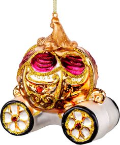 Украшение ErichKrause® Decor Карета Золушки 12 см, стекло 59288