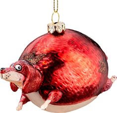 Украшение ErichKrause® Decor Пес кругленький 12 см, стекло 59316