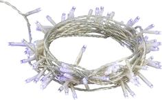 Гирлянда Нить 80 LED холодный белый, синий 11,32 м No Brand