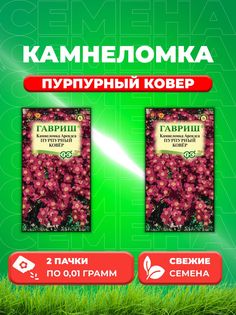 Семена Камнеломка Арендса Пурпурный ковер* 0,01 г (2уп) Гавриш