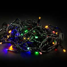 Гирлянда наружная SYSTEM OUT Сосульки 50 LED мульти 2,4 м No Brand
