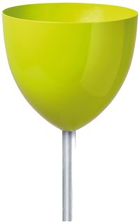 Горшок Scheurich Skypot M 210 d16 см полипропиленовый зеленый
