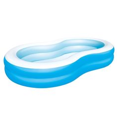 Надувной бассейн Bestway The Big Lagoon 54117 262х157х46 см