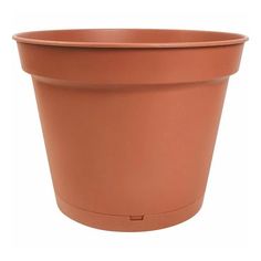 Цветочный горшок Mint с поддоном 20 л 1 шт. терракотовый No Brand