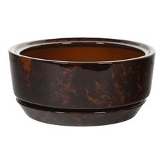 Цветочный горшок Гончар Бонсай 4,5 л 1 шт. коричневый