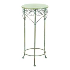 Подставка для цветов Anxi jiacheng 36 х 36 х 75 см оливковая