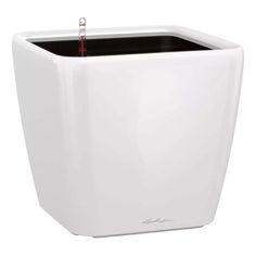 Цветочное кашпо Lechuza Quadro Ls 32 л 1 шт. белый
