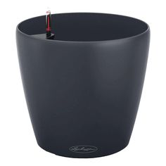 Цветочное кашпо Lechuza Classico color 9 л 1 шт. серый
