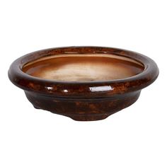 Цветочный горшок Бонсайница 2,5 л 1 шт. коричневый No Brand