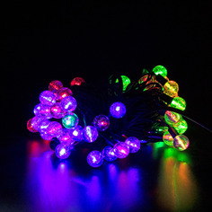 Световая гирлянда новогодняя Merry christmas 7321-1 10м разноцветный/RGB