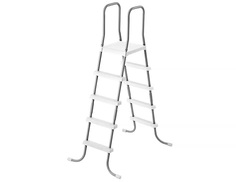 Лестница для бассейнов 4 ступеньки, с площадкой 132 см, Intex 28067