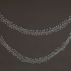 Гирлянда кластер 720 LED холодный белый 9 м No Brand