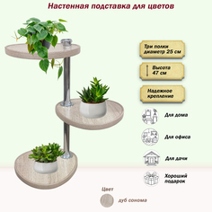 Подставка для цветов FlowerStands FSTAND_С3Н-сонома