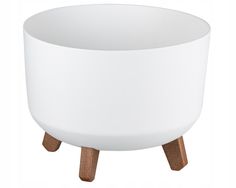 Цветочное кашпо Prosperplast Gracia на ножках PPDGRL300-S449 9,8 л 1 шт. белый