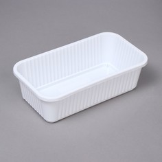 Ящик для рассады, 28.5x15.5x8.5 см, 2,5 л., белый, Greengo (2 шт) No Brand