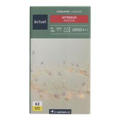 Гирлянда кластер AСtuel Бриллианты теплый белый 64 LED лампы Actuel
