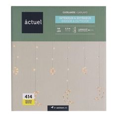 Гирлянда бахрома AСtuel теплый белый 138 LED ламп Actuel