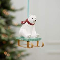 Елочная игрушка Лавка чудес Мишка DH1123908 1 штука