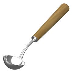 Ковш Sawo 441-MD металлический с деревянной ручкой 22169 0,12 л