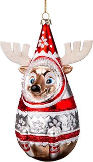 Украшение ErichKrause® Decor Олень - мотивы Карелии 15 см, стекло 59380