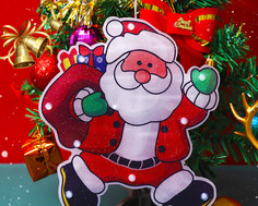 Новогодний светильник Suiyi Дед Мороз теплый свет