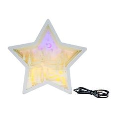 Фигурка светильник Новогодний LED Звезда 23 см No Brand
