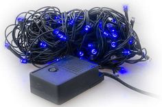 Гирлянда внутренняя 200 LED синяя 20 м No Brand