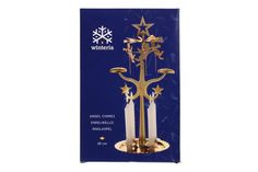 Подсвечник Winteria Звенящий ангел Вифлеемская звезда 28 см 10759