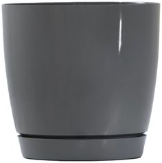 Горшок Form Plastic Toscana 0742-059 d15 см 2,2 л пластиковый серый No Brand