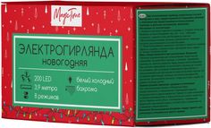 Гирлянда бахрома MagiС Time Сияние 3,9 м холодная белая 200 ламп