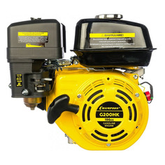 Двигатель бензиновый CHAMPION G200HK, 4-х тактный, 6.5л.с., 4.8кВт, для садовой техники