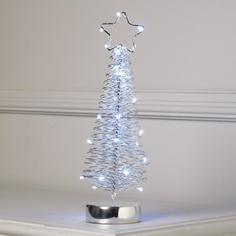 Световая фигура Luazon Lighting Елка плетеная 5106536 белый холодный
