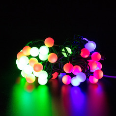 Световая гирлянда новогодняя Merry christmas 7322-1 10м разноцветный/RGB