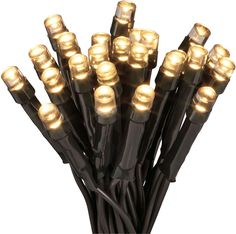 Гирлянда нить 400 LED теплый белый 29,9 м No Brand