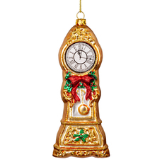 Украшение ErichKrause Decor Старинные часы 15см, стекло